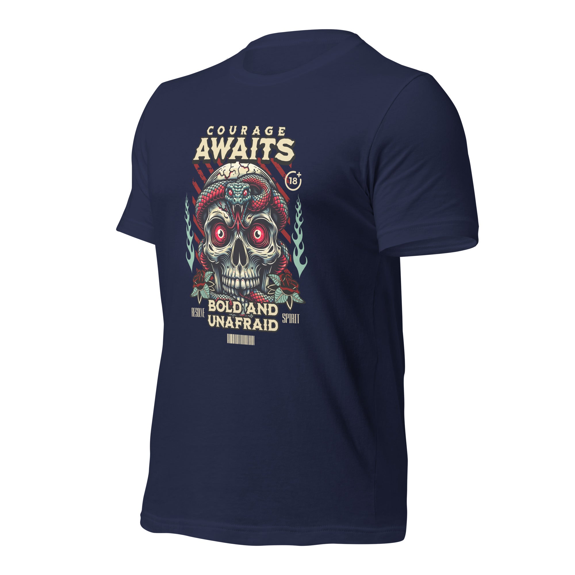 Courage Awaits t-shirt-Phoenix Styles