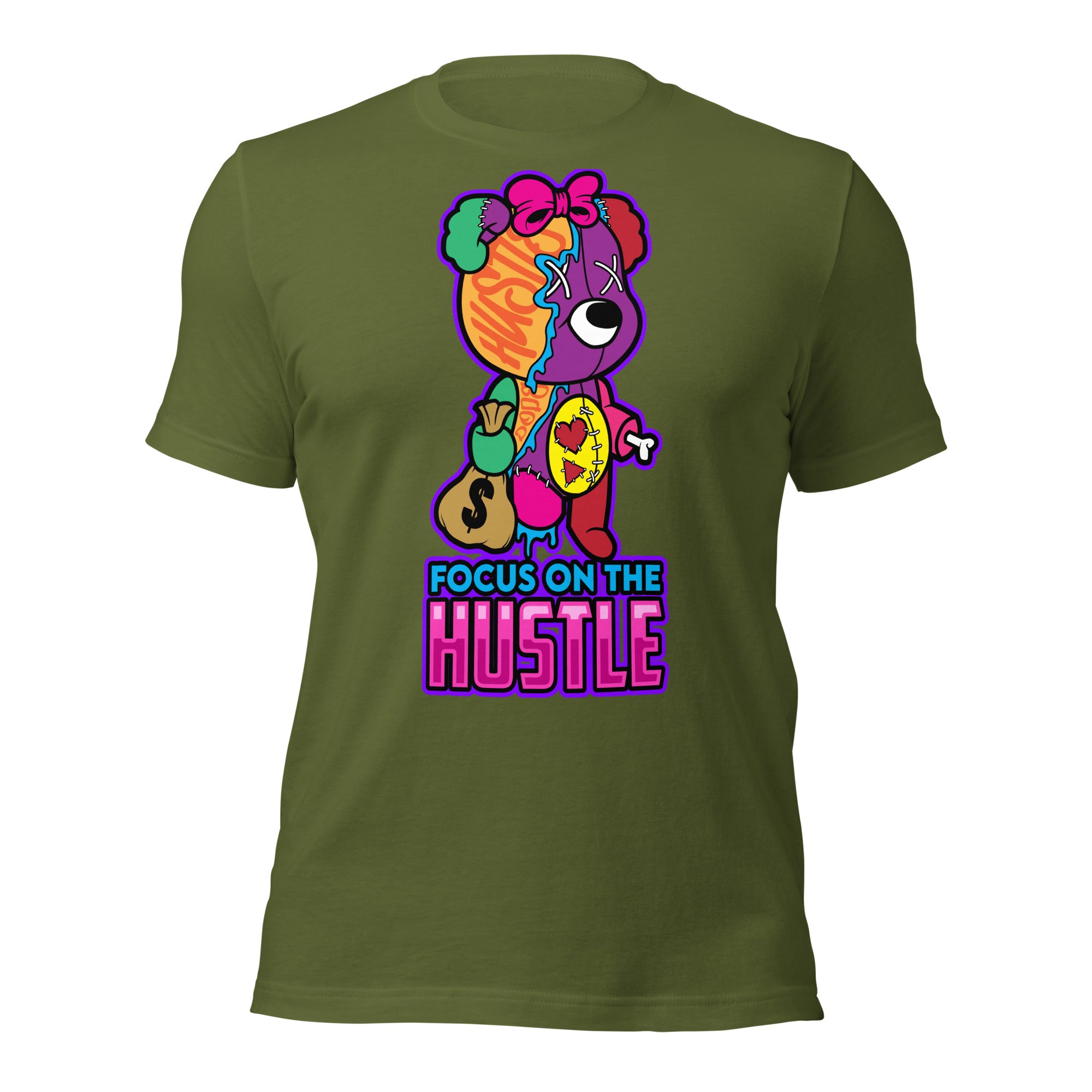 Focus On The Hustle Unisex t-shirt-Phoenix Styles