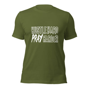 Hustle Hard Pray Harder Unisex t-shirt-Phoenix Styles