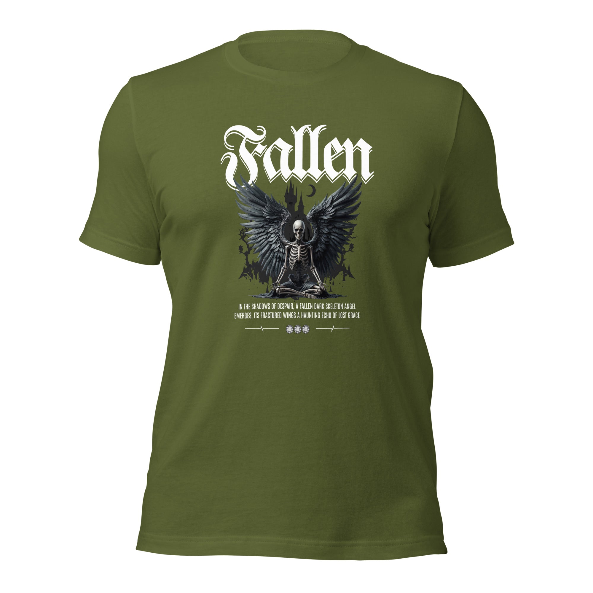 Fallen Skeleton t-shirt-Phoenix Styles