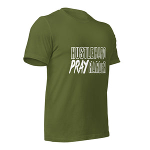 Hustle Hard Pray Harder Unisex t-shirt-Phoenix Styles