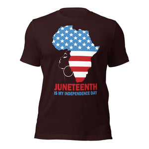 Juneteenth Is My Independence t-shirt-Phoenix Styles