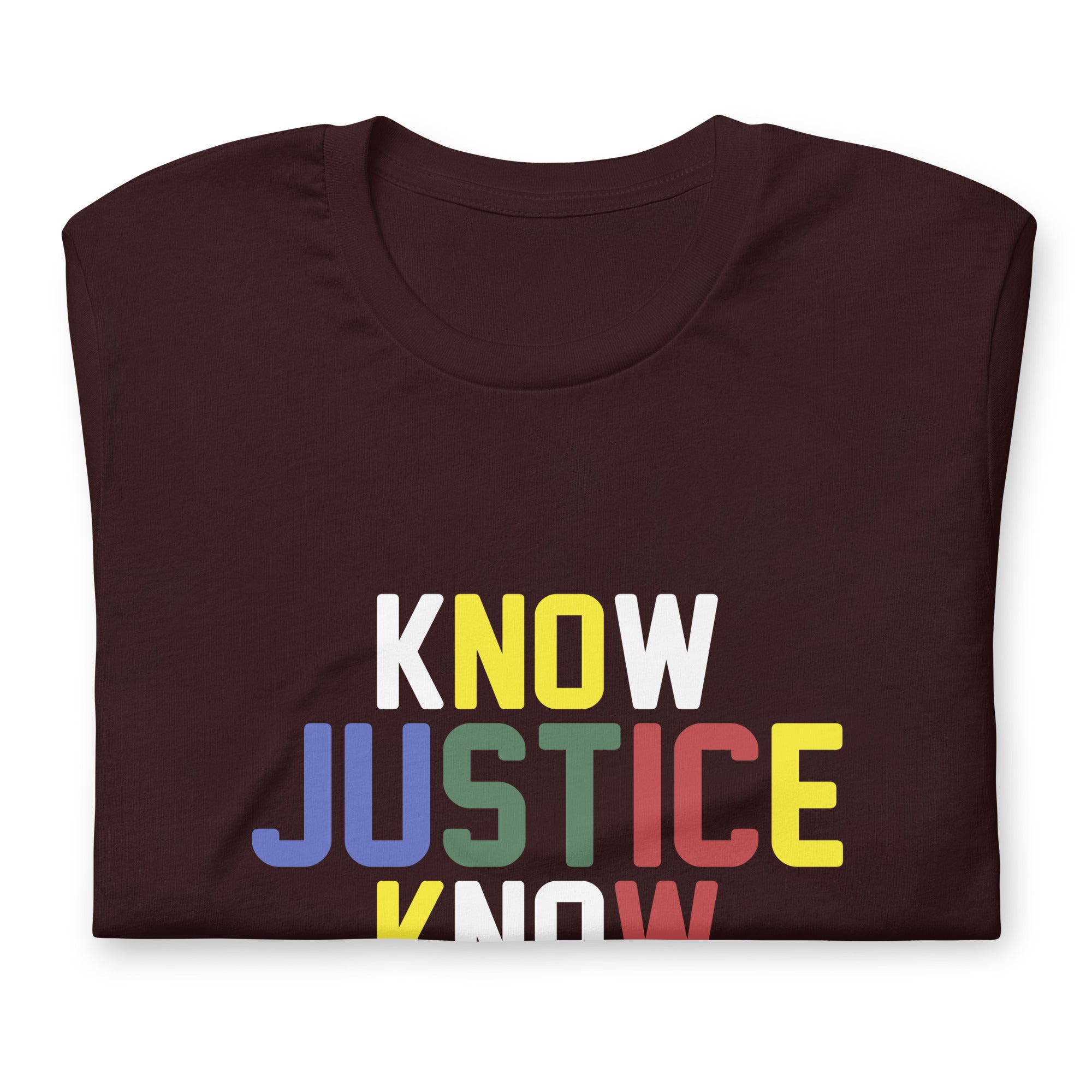 Know Justice t-shirt-Phoenix Styles