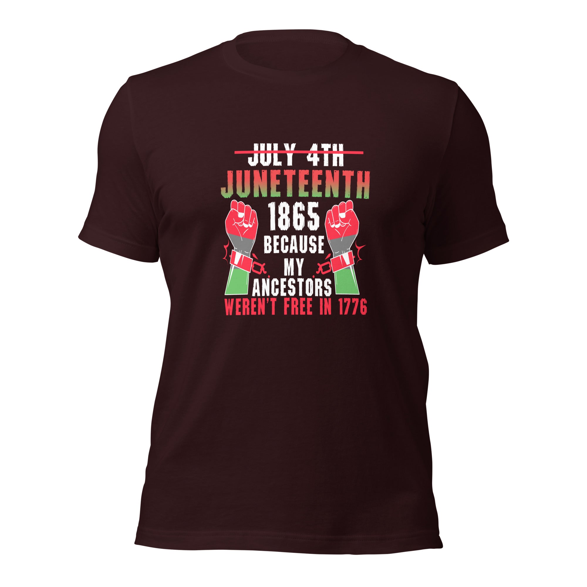 1865 Because of my Ancestors t-shirt-Phoenix Styles