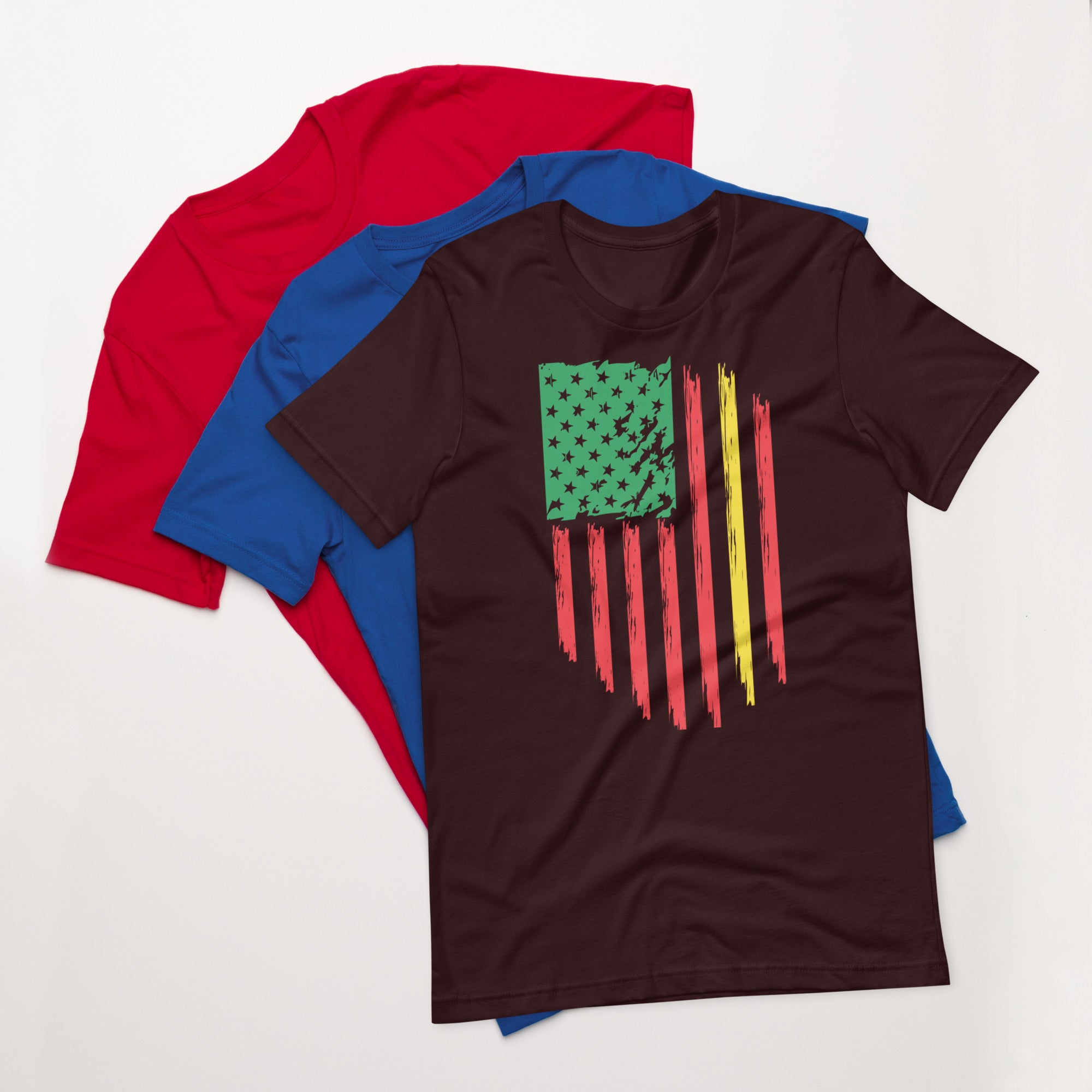 Melanin Flag t-shirt-Phoenix Styles