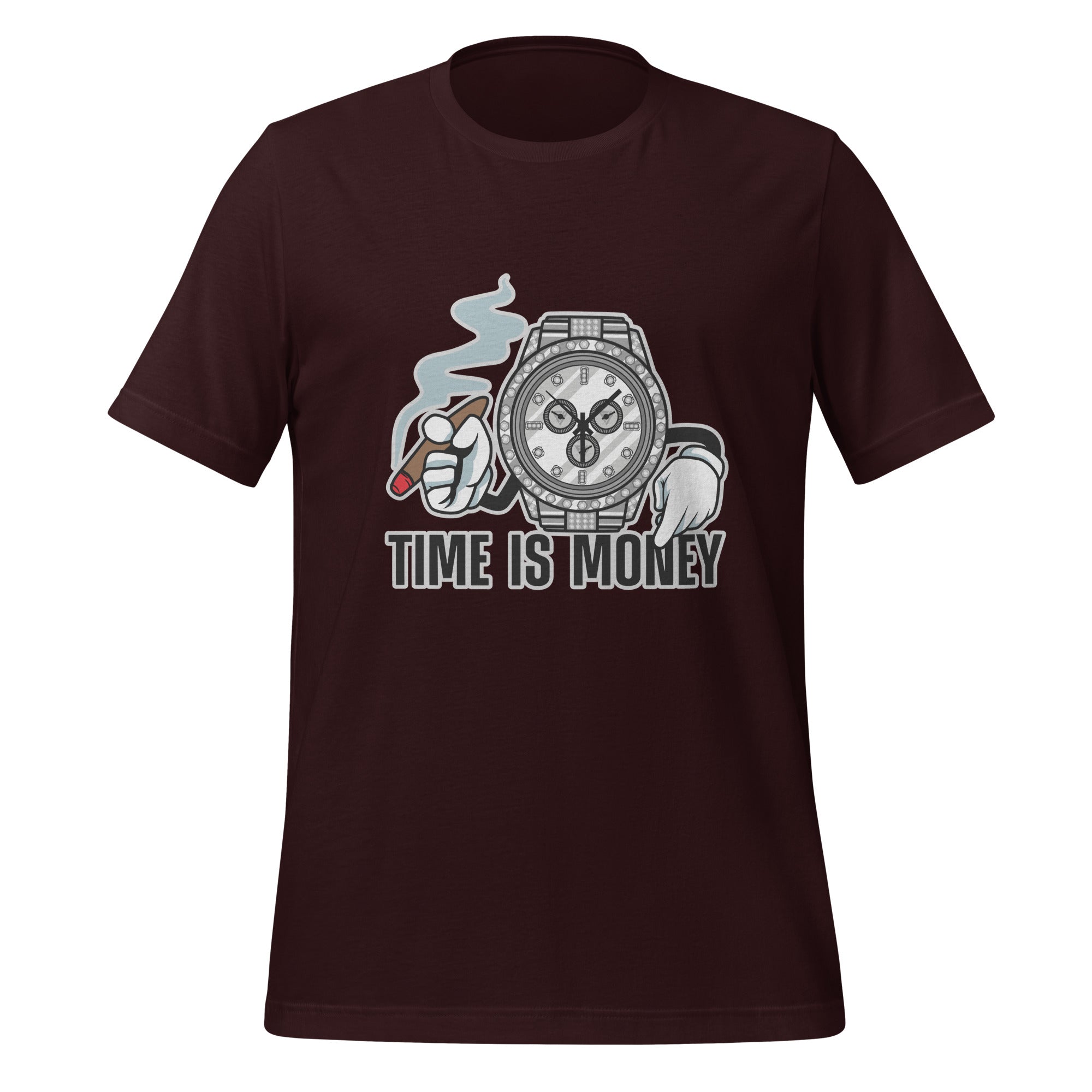 Time is Money Unisex t-shirt-Phoenix Styles