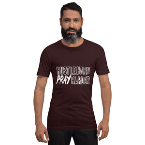 Hustle Hard Pray Harder Unisex t-shirt-Phoenix Styles