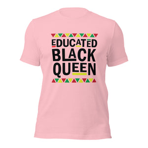 Educated Black Queen t-shirt-Phoenix Styles