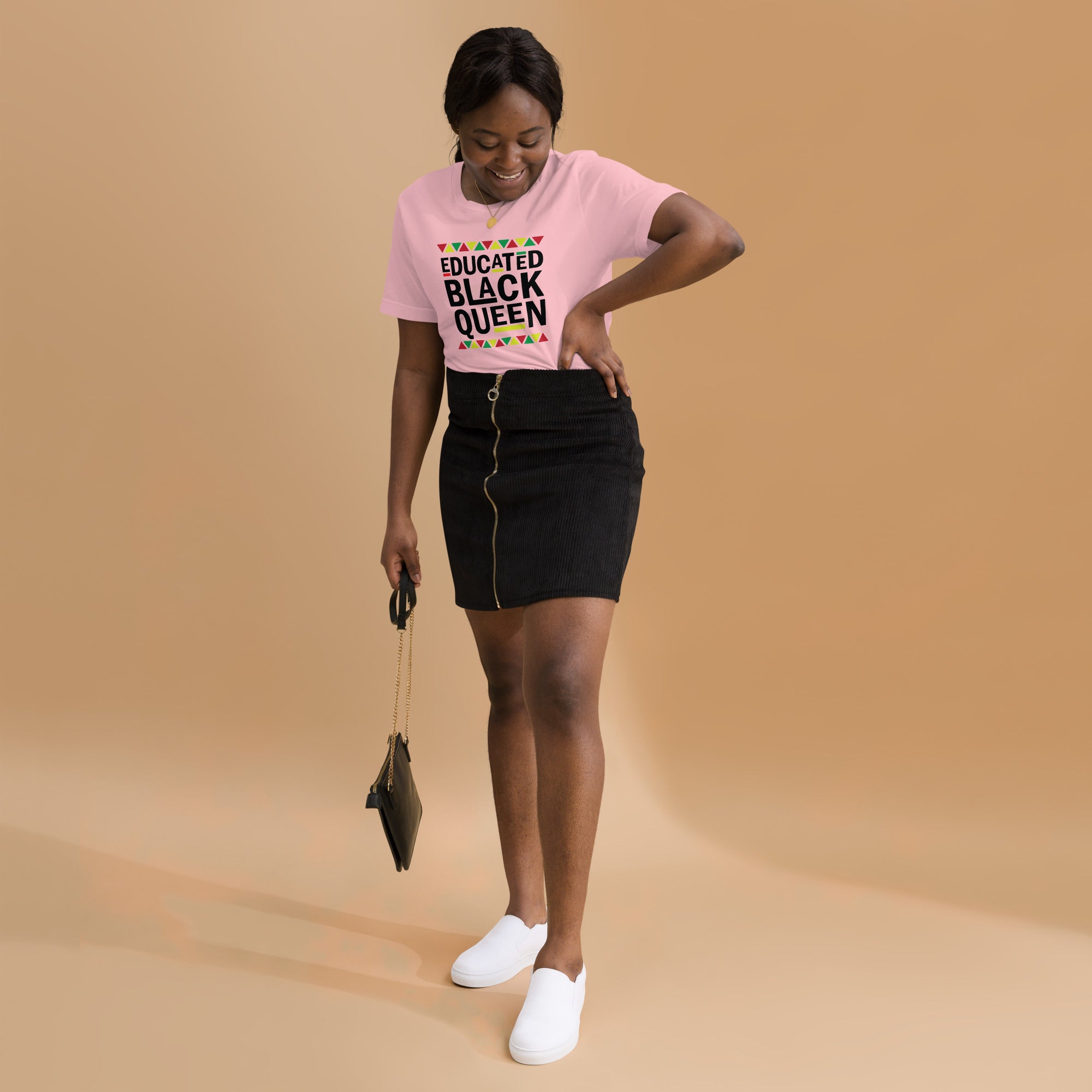 Educated Black Queen t-shirt-Phoenix Styles