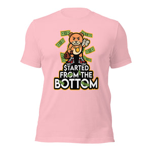 Started from the Bottom Unisex t-shirt-Phoenix Styles