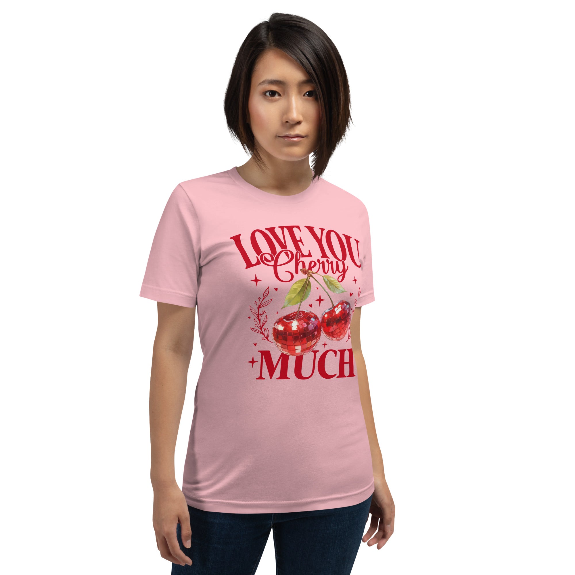 Love You Cherry t-shirt-Phoenix Styles