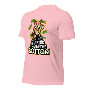 Started from the Bottom Unisex t-shirt-Phoenix Styles