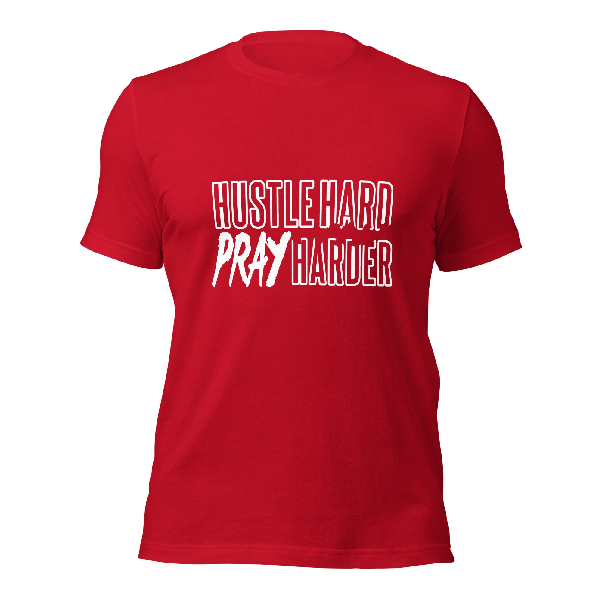 Hustle Hard Pray Harder Unisex t-shirt-Phoenix Styles