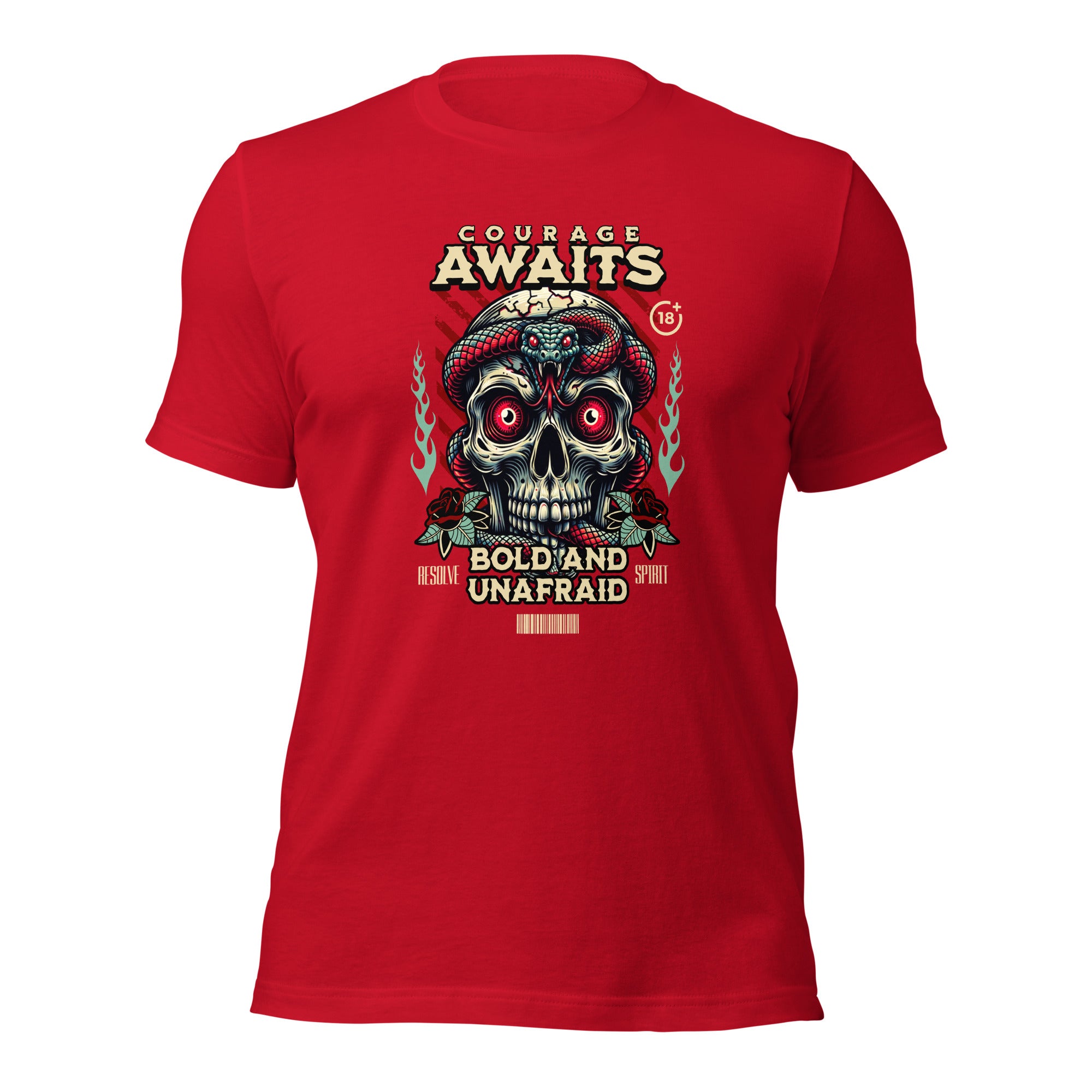 Courage Awaits t-shirt-Phoenix Styles