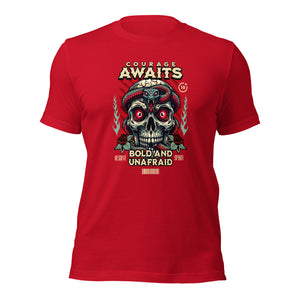 Courage Awaits t-shirt-Phoenix Styles