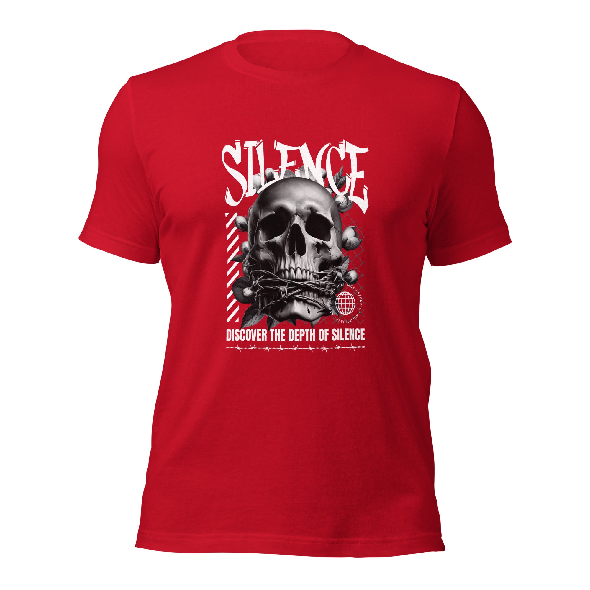 Skull-Silence t-shirt-Phoenix Styles