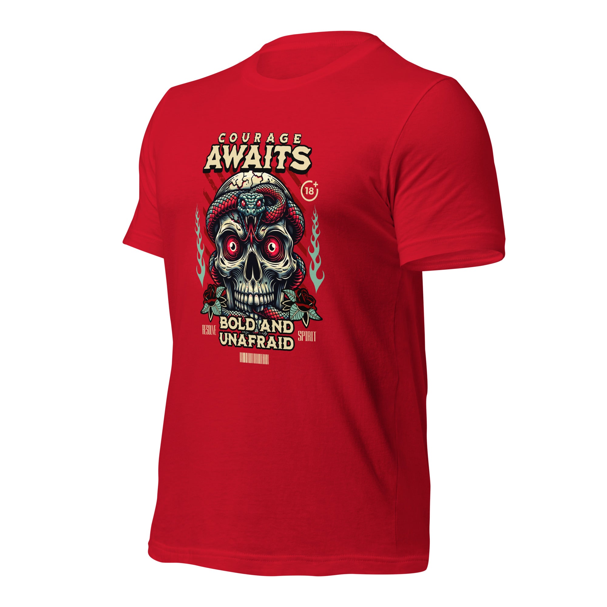 Courage Awaits t-shirt-Phoenix Styles