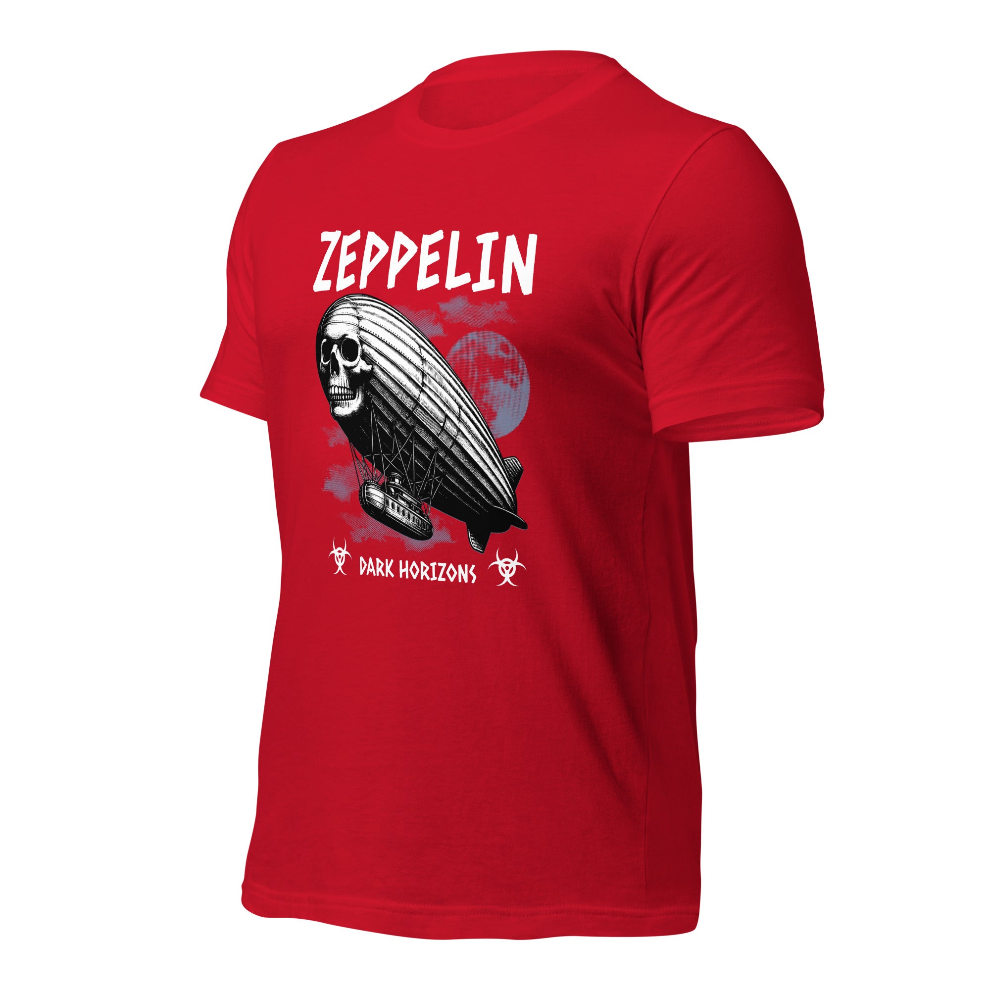 Zeppelin-Plane-skull t-shirt-Phoenix Styles