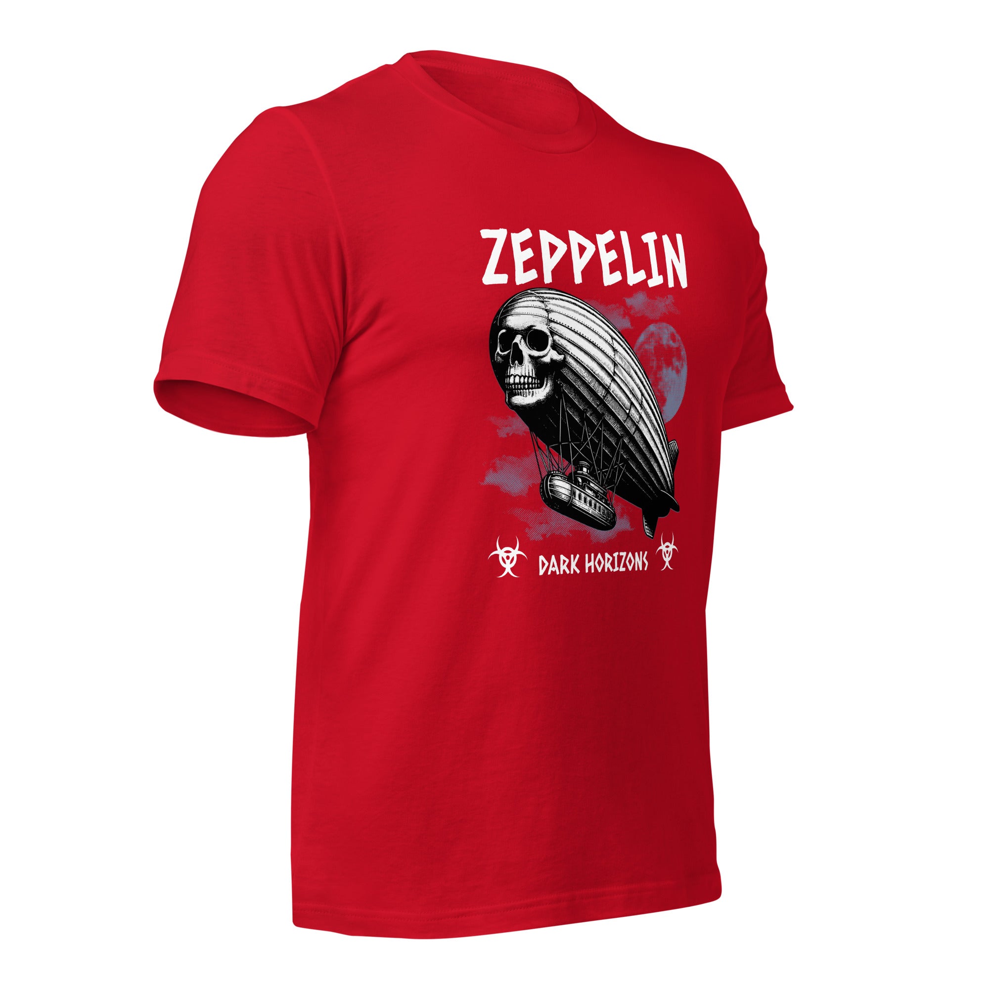 Zeppelin-Plane-skull t-shirt-Phoenix Styles