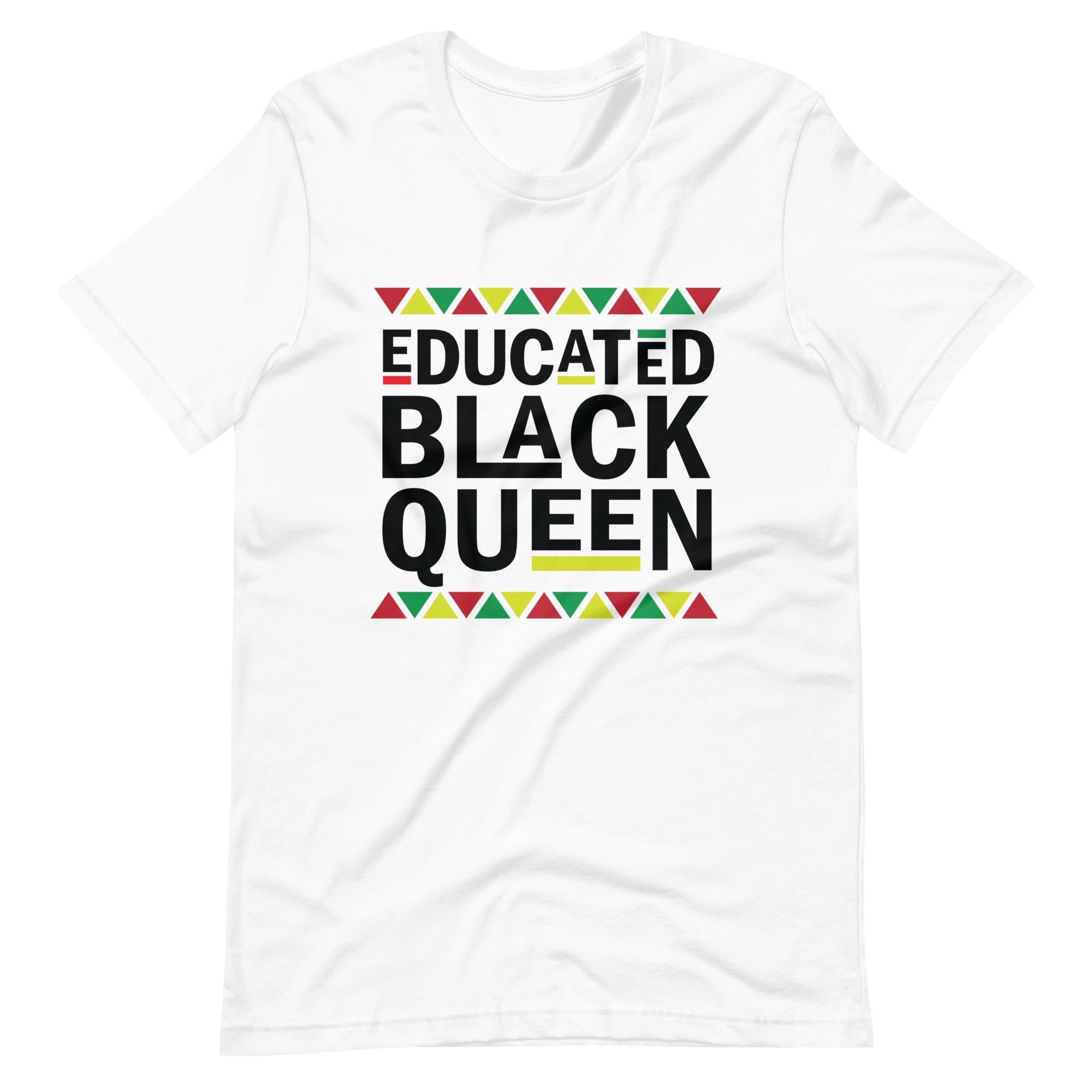 Educated Black Queen t-shirt-Phoenix Styles