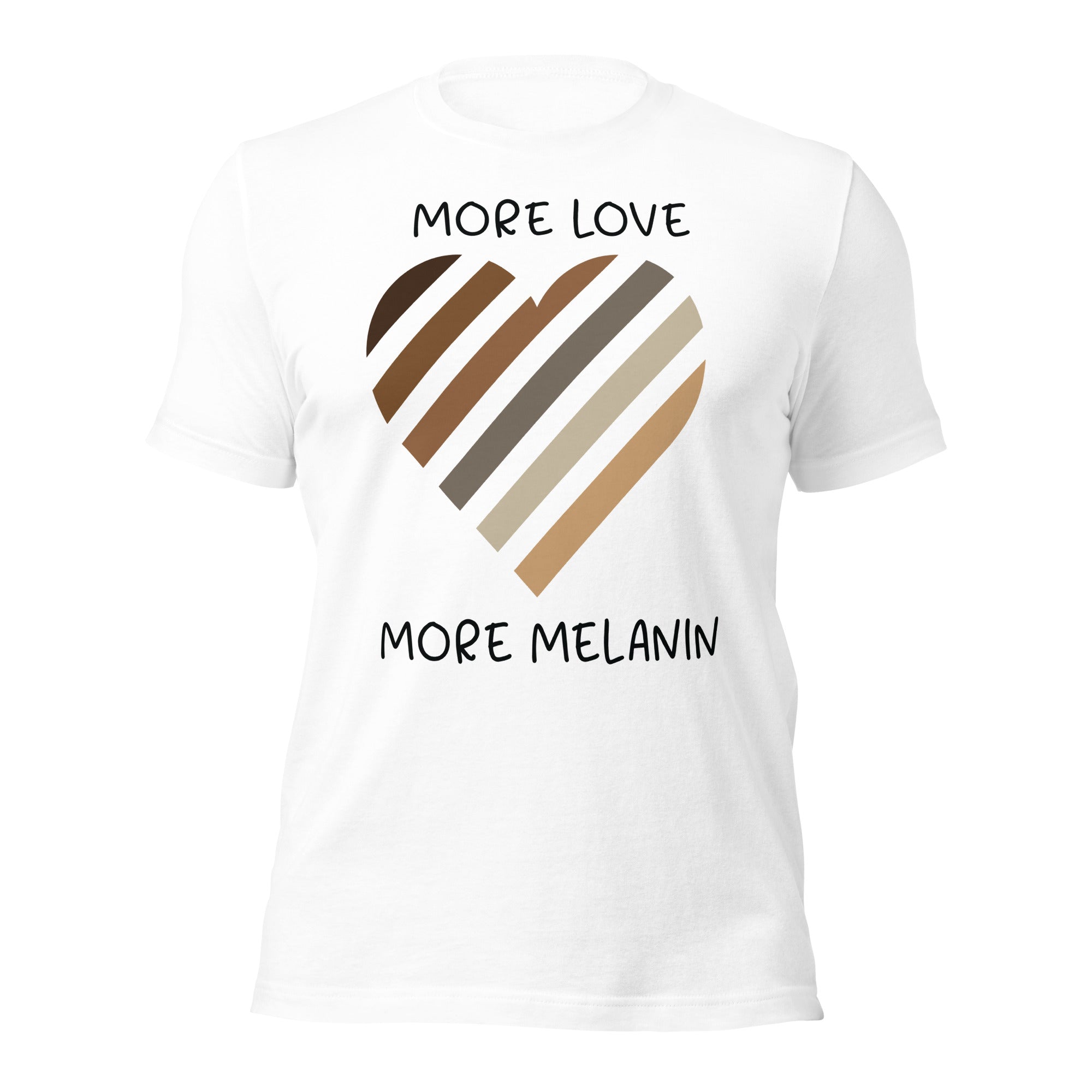 More Love More Melanin Unisex t-shirt-Phoenix Styles