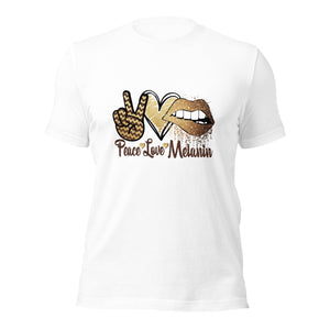 Peace Love Melanin t-shirt-Phoenix Styles