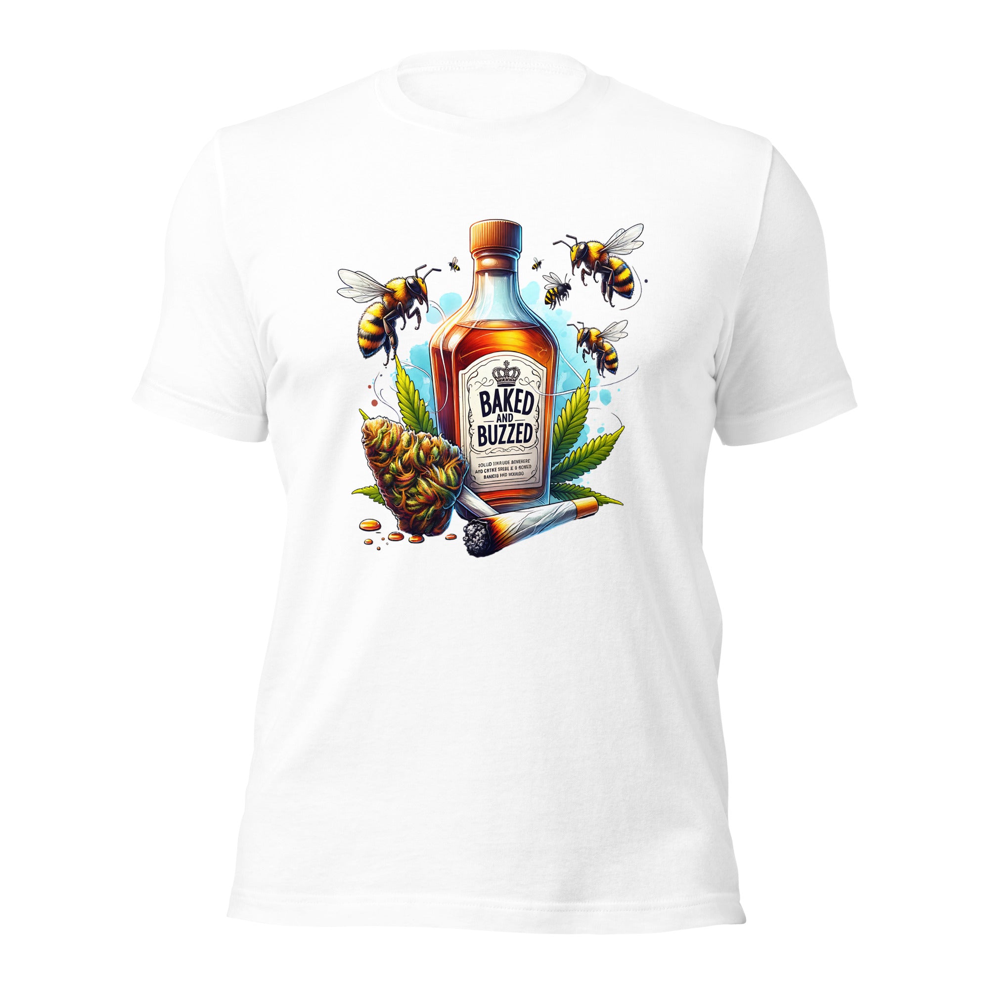 Baked and Buzzed Unisex t-shirt-Phoenix Styles