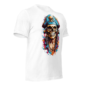 Paint Splash Skull t-shirt-Phoenix Styles