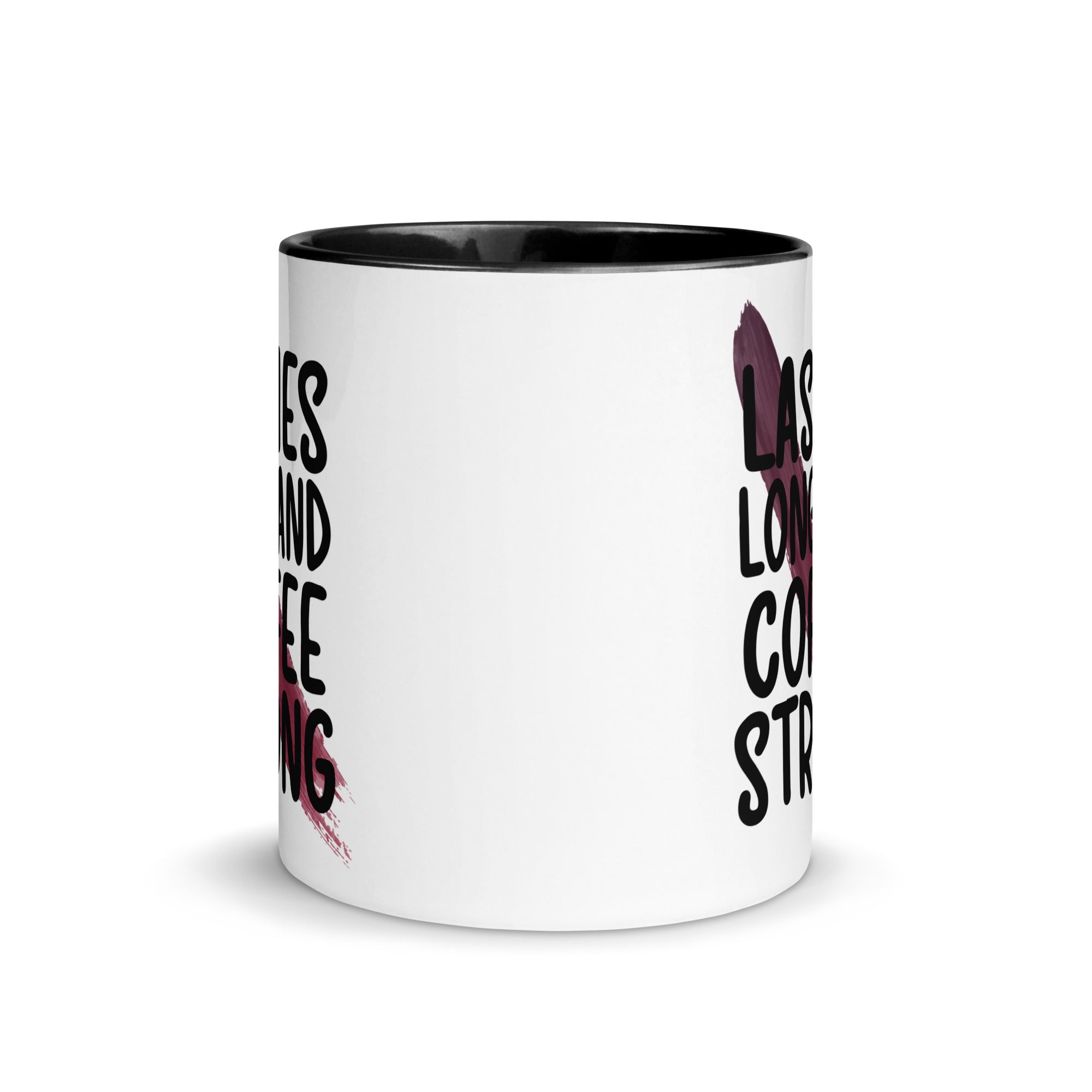 Lashes Long and Coffee Strong Mug-Phoenix Styles