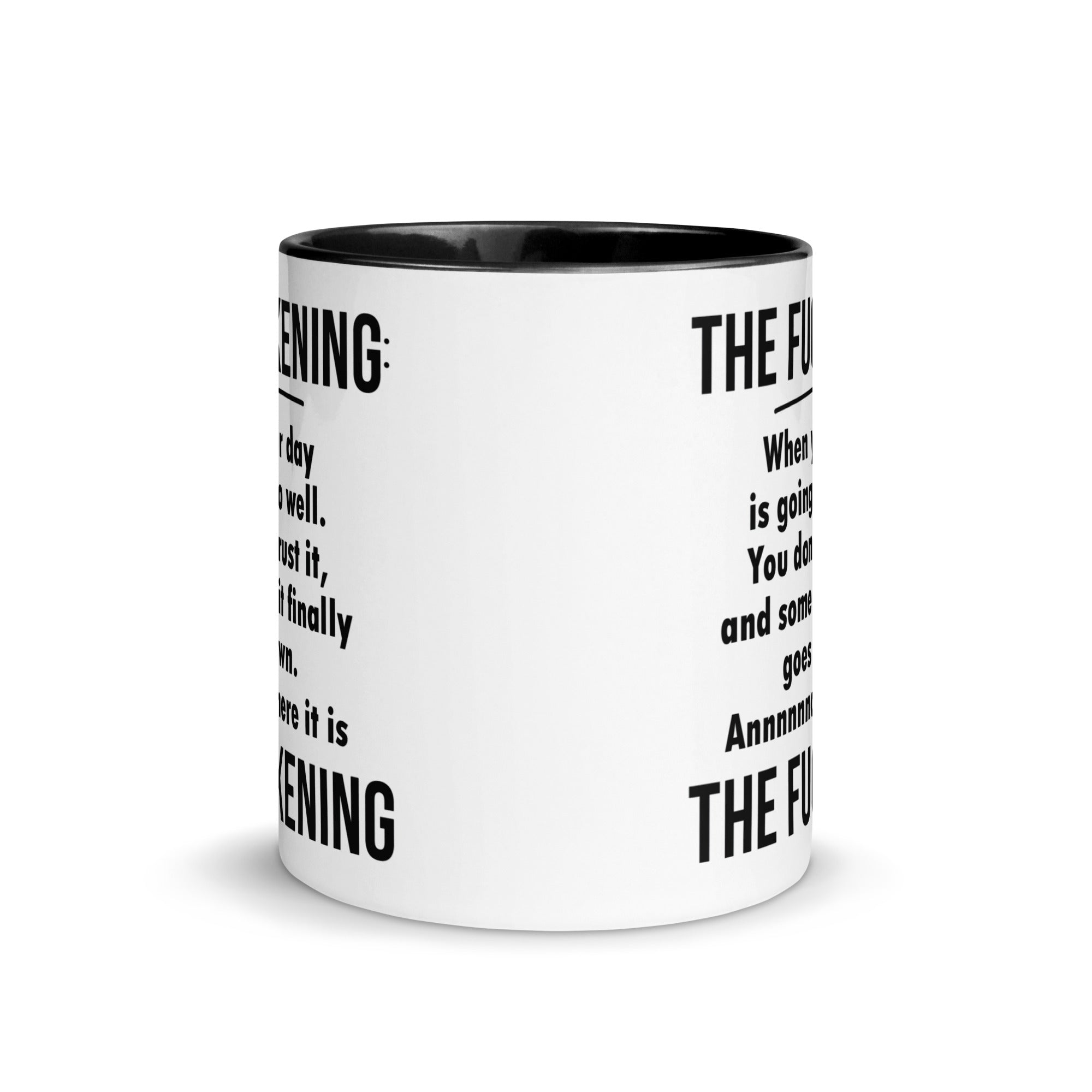 FUCKENING Mug with Color Inside-Phoenix Styles