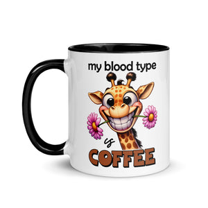 Blood Type is Coffee Mug-Phoenix Styles