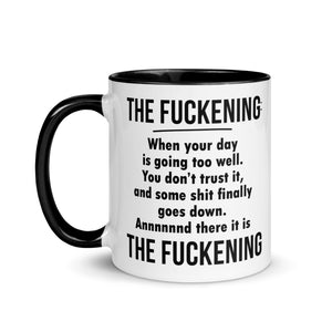 FUCKENING Mug with Color Inside-Phoenix Styles