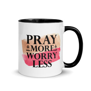 Pray More Worry Less Mug-Phoenix Styles