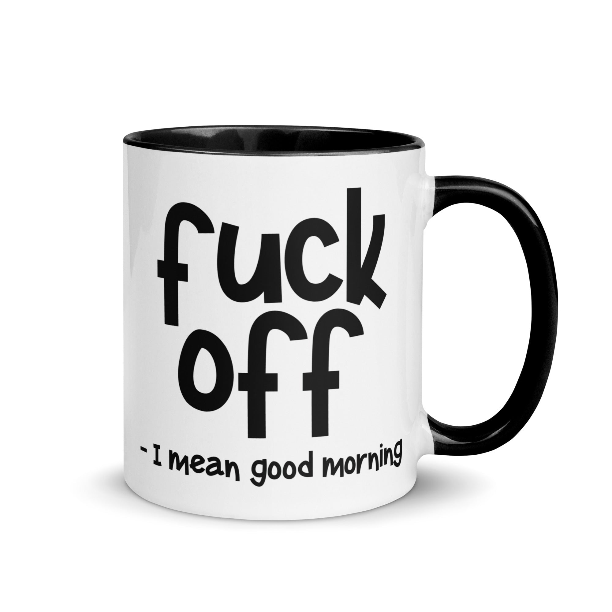 Fuck Off Mug with Color Inside-Phoenix Styles