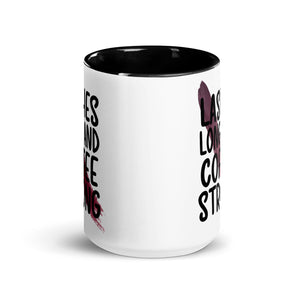 Lashes Long and Coffee Strong Mug-Phoenix Styles