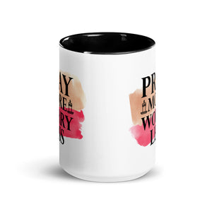 Pray More Worry Less Mug-Phoenix Styles