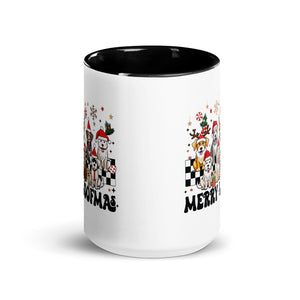 Merry Woofmas Mug with Color Inside-Phoenix Styles