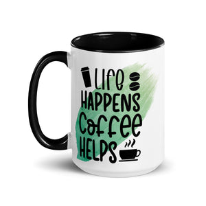 Life Happens Coffee Helps Mug-Phoenix Styles