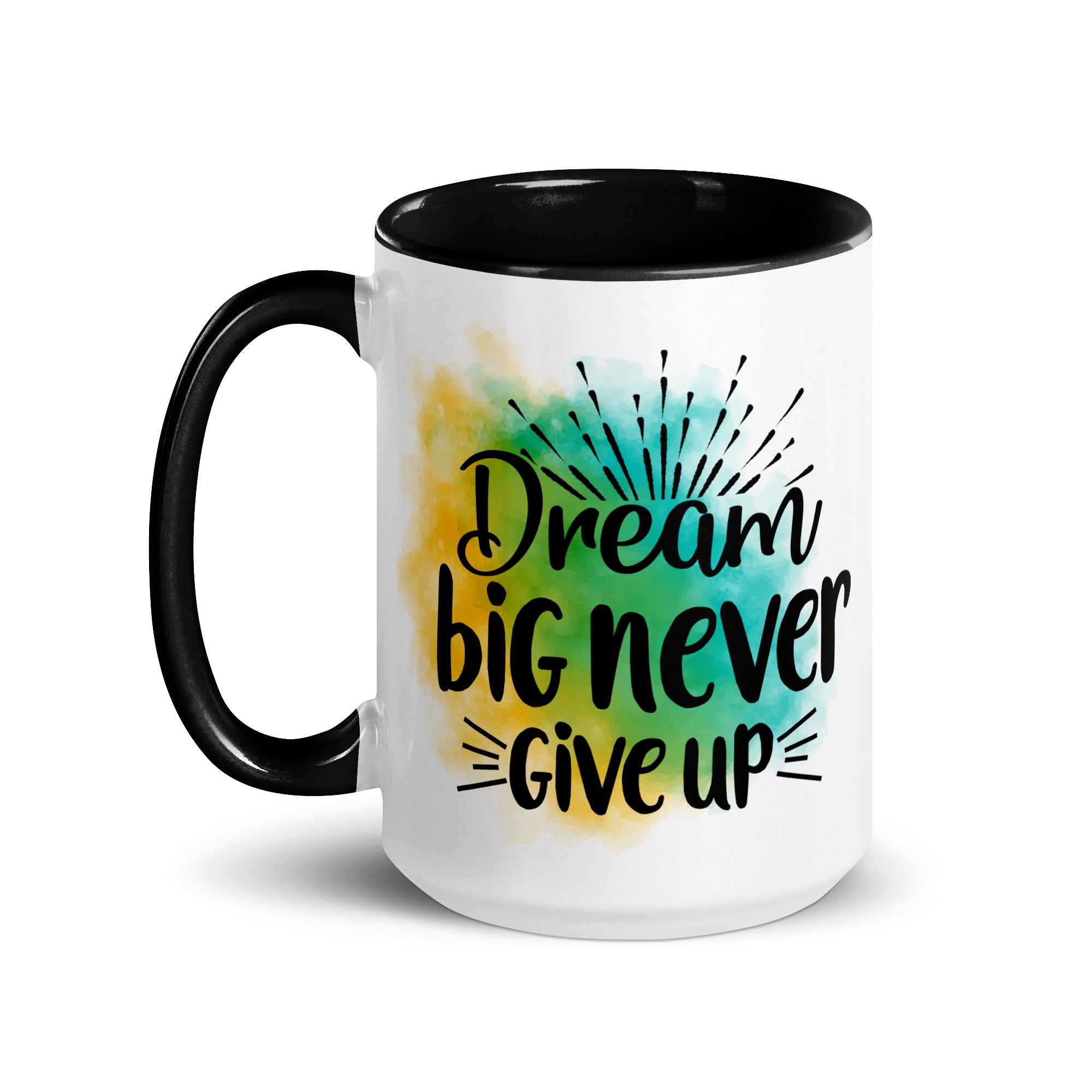 Dream Big Never Give Up Mug-Phoenix Styles