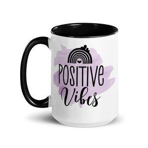 Positive Vibes Mug-Phoenix Styles