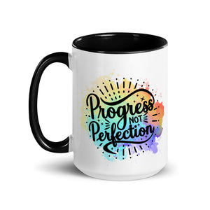 Progress Not Imperfection Mug-Phoenix Styles