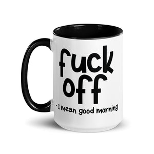 Fuck Off Mug with Color Inside-Phoenix Styles