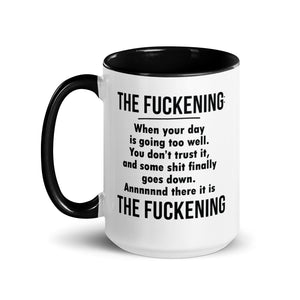 FUCKENING Mug with Color Inside-Phoenix Styles