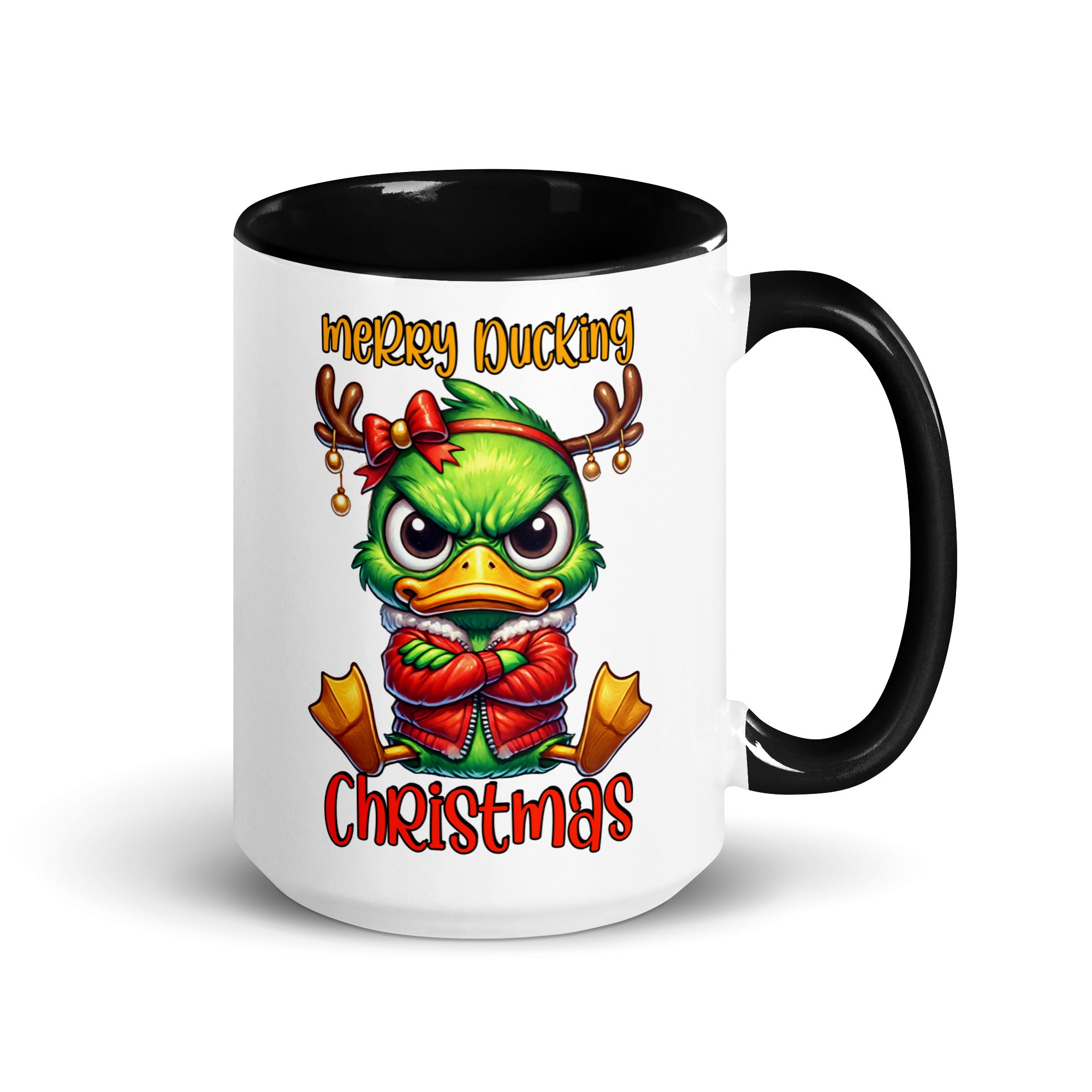 Merry Ducking Christmas Mug-Phoenix Styles