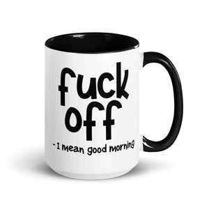 Fuck Off Mug with Color Inside-Phoenix Styles