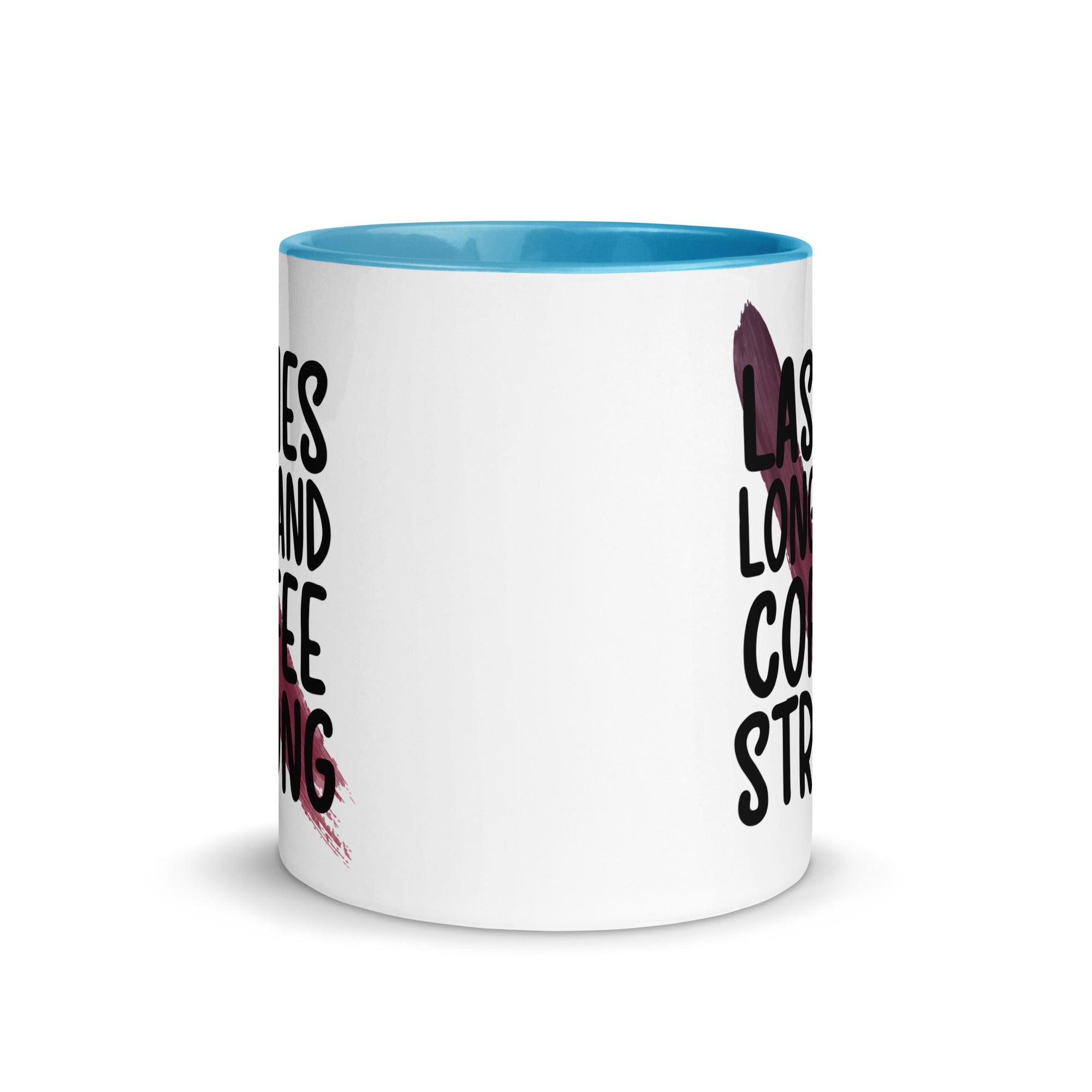 Lashes Long and Coffee Strong Mug-Phoenix Styles