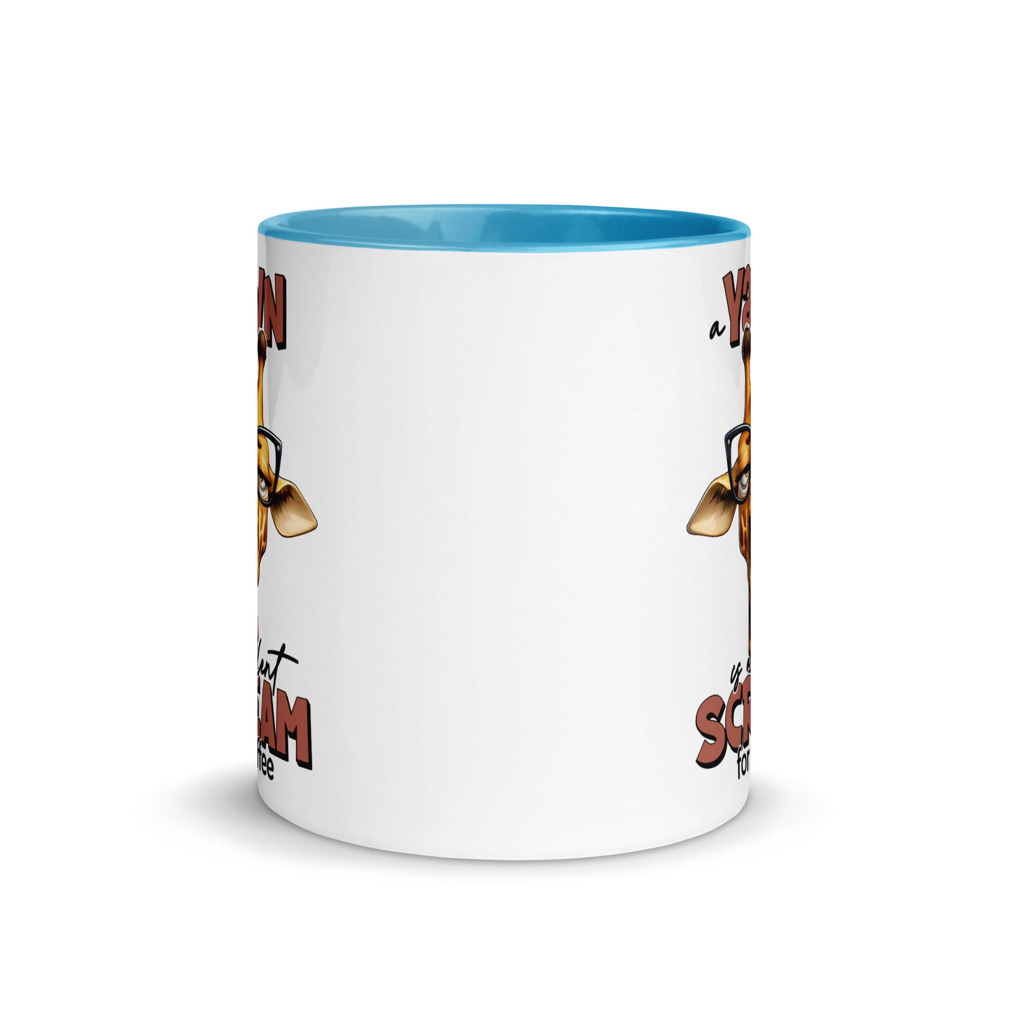 Yawn is a Silent Scream for Coffee Mug-Phoenix Styles