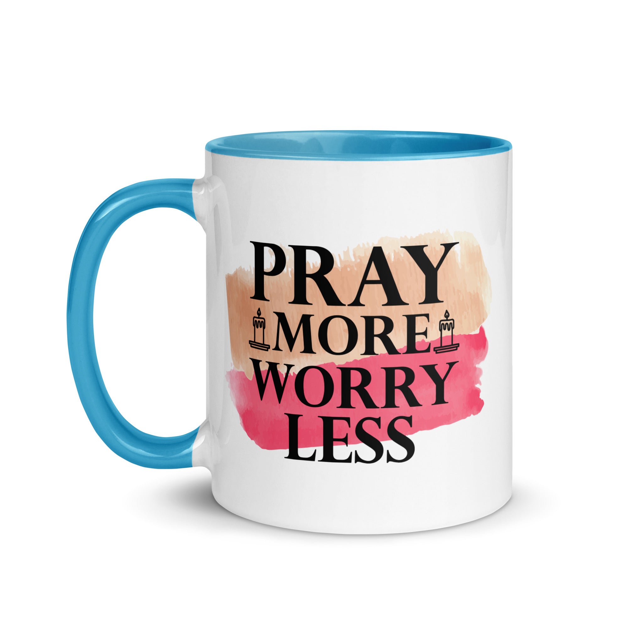 Pray More Worry Less Mug-Phoenix Styles