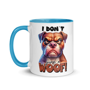 I Don't Give A Woof Mug-Phoenix Styles