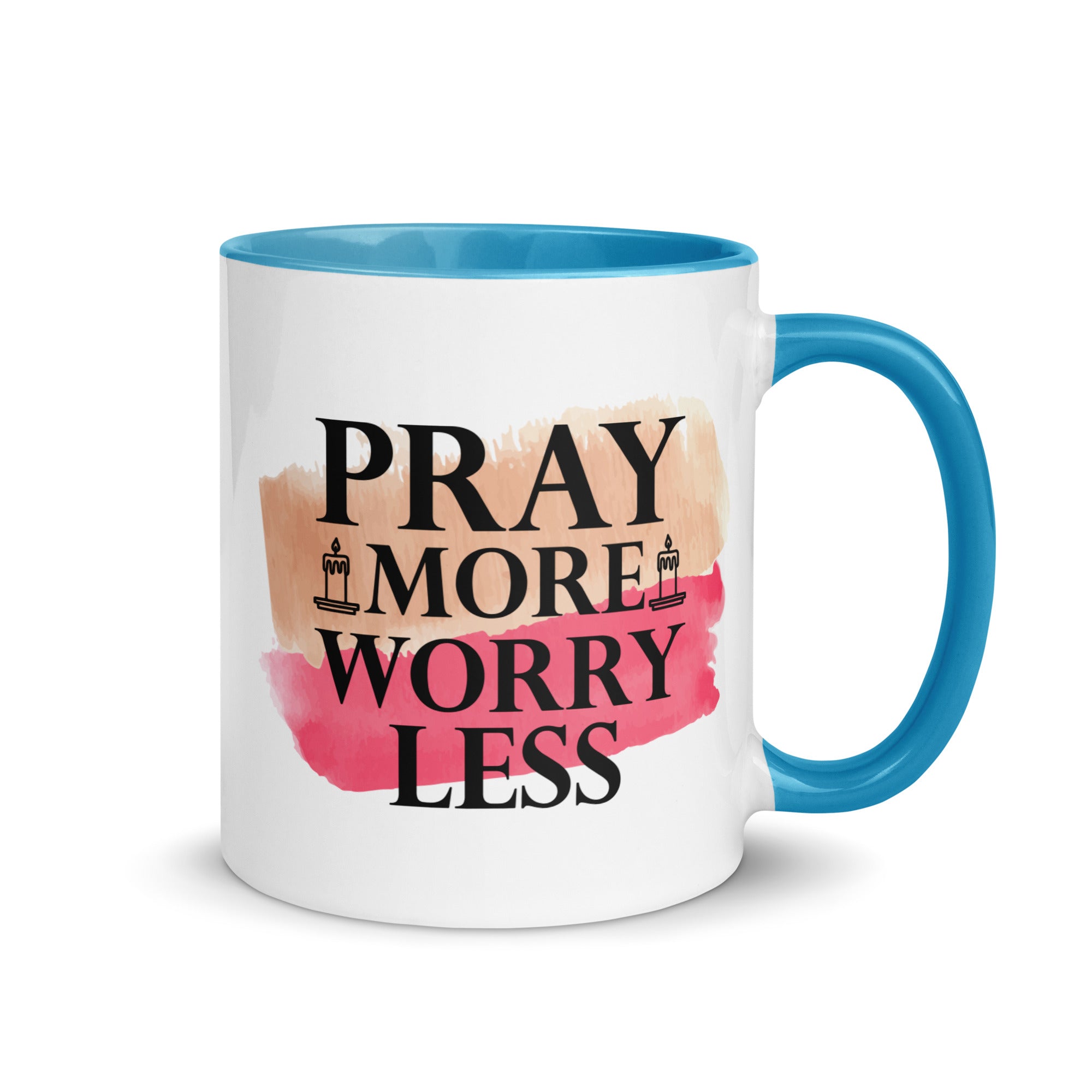 Pray More Worry Less Mug-Phoenix Styles